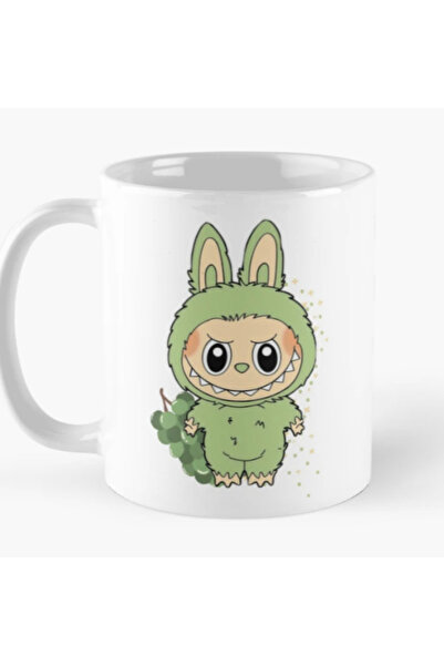 POPULUS Labubu Green Mug Cup