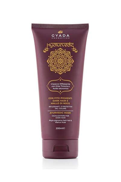 Gyada Cosmetics Masca de par revitalizare culoare par saten, 200ml - Hyalurve...