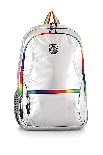 YOUNG Rainbow Zipper Waterproof School Backpack 51516