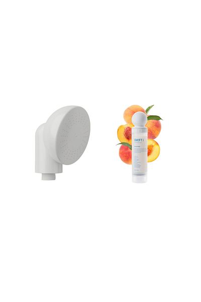 SHIFT Shower Head with Shift Filter for Kids, Water Purification, Natural Pineapple Scent