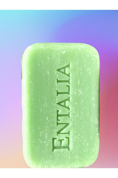 ENTALIA Thai Moringa Soap for cleansing and soothing dry and sensitive skin, nourishing and antibacterial, 100g