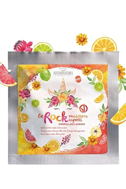 MaterNatura Masca par cu citrice Be Rock, 25ml - Maternatura