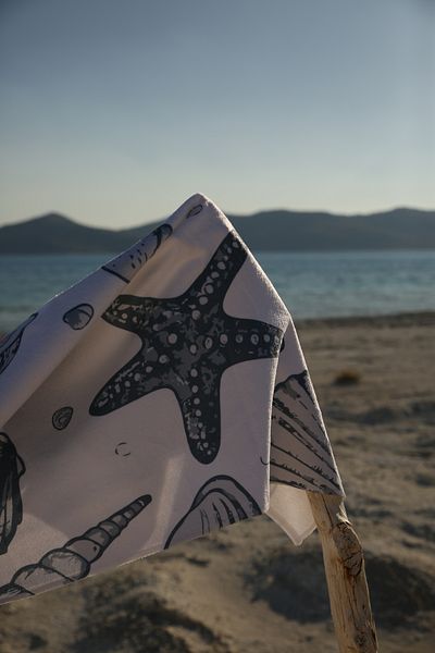 Home Cotton Beach Towel and Stylish Beach Bag Set - Summer Beach and Vacation Set
