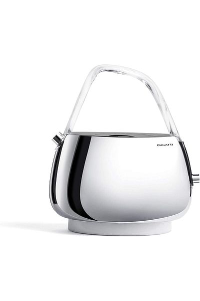 BUGATTI Jacqueline Kettle Chrome & Transparent Handle