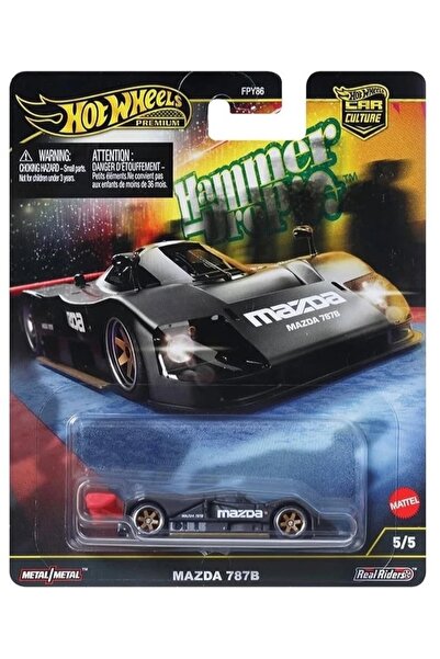 HOT WHEELS Premium Car Culture Mazda 787B Metal Gövde & Lastik