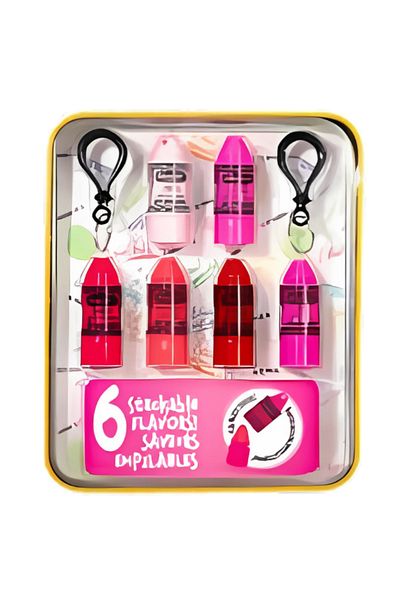Lip Smacker Crayola Stackable Mini Vault Pinks - 6 pcs