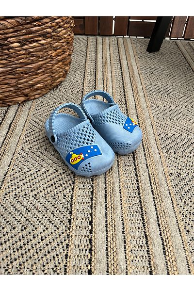 Behtah Kundura Talpă anti-alunecare Copii Față Închisă Balcon Grădină Piscina Mare Sandale zilnice Papuci