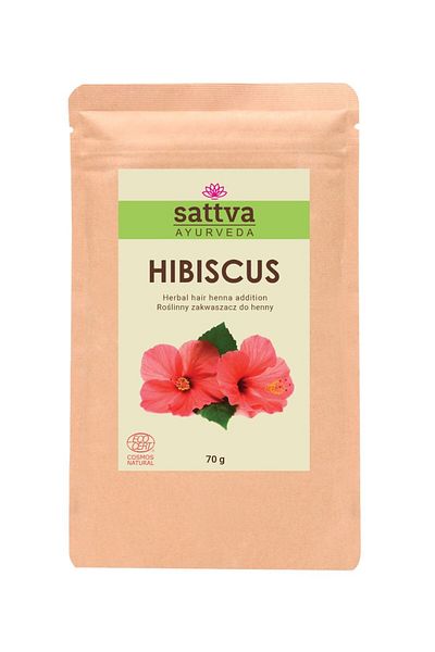 Sattva Ayurveda Pudra de hibiscus, 70gr - Sattva Ayurveda