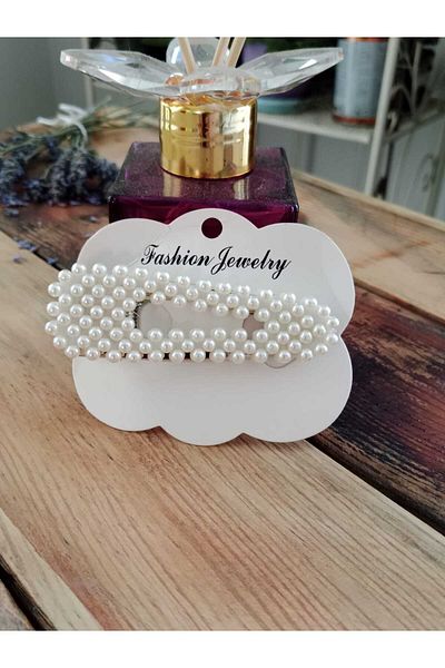 Mufincollection Elegant Hair Clip with Pearl Detail – for Special Occasions & Casual Chic