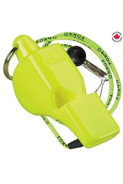 FOX 40 Mini Safety Neon Sari Drawstring Whistle 9803-1308