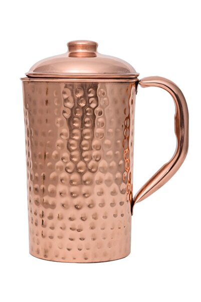 Sattva Ayurveda Hammer copper carafe, 1950ml - Sattva Ayurveda
