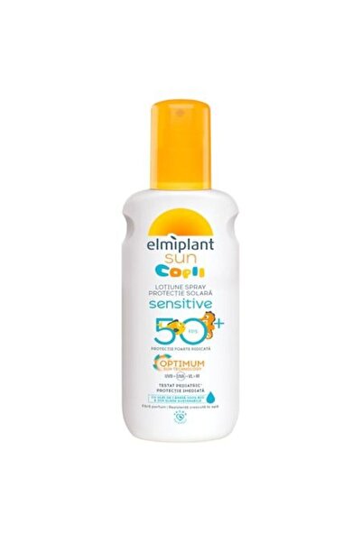 ELMIPLANT Dětské tělové mléko ve spreji s SPF 50 Sensitive, 200 ml, Elmiplant Sun