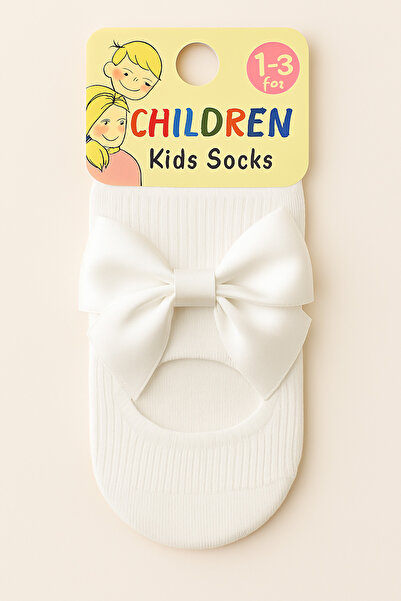 BB 1–3 Years Baby Girl Bow Socks – Color Options