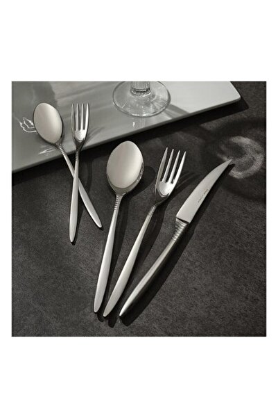 Hisar Mamba 30 Parça Çelik Çatal Kaşık Bıçak Seti