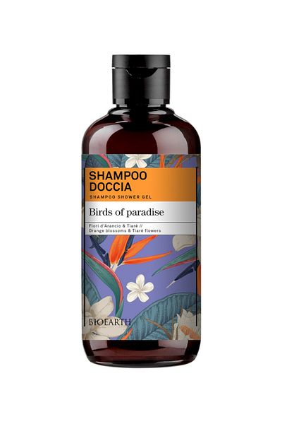 Bioearth Sampon si gel de dus Birds of Paradise, 500ml - Family Bioearth