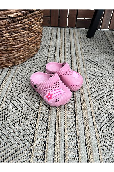 Behtah Kundura Non-Slip Sole Children's Closed Front Balcony Garden Pool Sea Daily Sandals Slippers