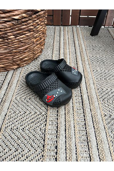 Behtah Kundura Non-Slip Sole Children's Closed Front Balcony Garden Pool Sea Daily Sandals Slippers