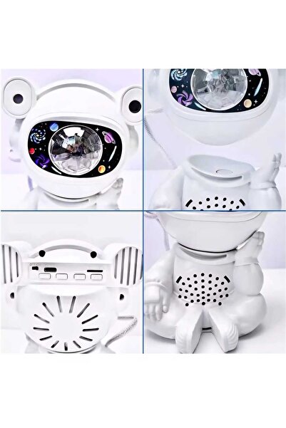 Menuzer Astronot Led Aydınlatma Projektör