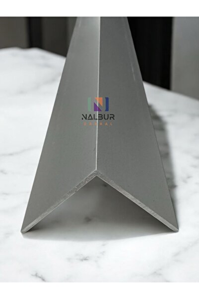 Nalbur Bakkal 4x4 cm Alüminyum L Köşe Profili 100 cm Köşe Çıtası