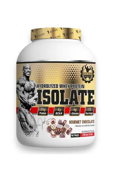 DEXTER JACKSON Hydrolyzed Whey Protein Isolate, Gourmet Chocolate Flavour, 5 Lbs