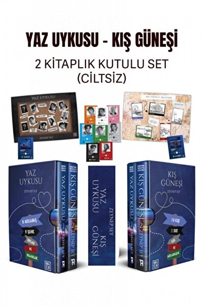 Athica Yaz Uykusu – Kış Güneşi 2 Kitaplık Kutulu Set (Ciltsiz)