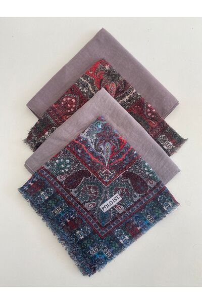 poloist 4 bucăți de pânză de brânză cu modele mixte