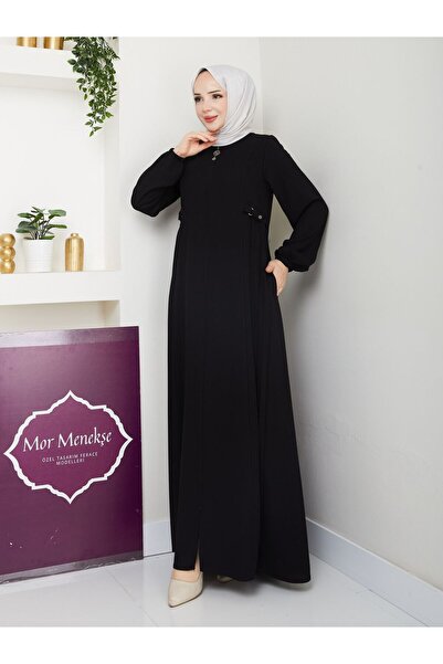 Mor Menekşe Mina Krep Ferace