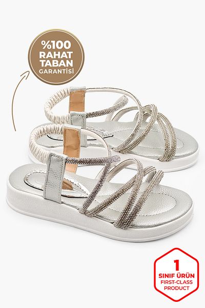 CARLA BELLA Children's Sandals Stoned Daily Children's Evening Dress Stoned Sandals Shoes Orthopedic