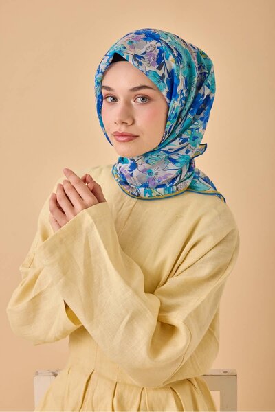 Silk Home Bodrum Pattern Soft Cotton Scarf