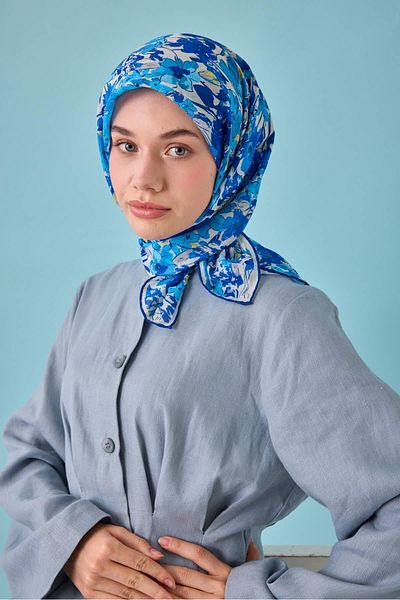Silk Home Eșarfă din bumbac moale cu model Bodrum