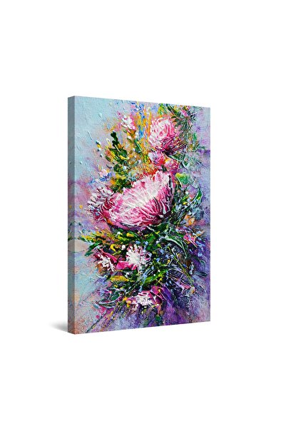 startonight Tablou DualView Startonight Flori roz, 80 cm x 120 cm