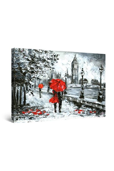 startonight Tablou DualView Startonight Umbrele in Londra, 120 cm x 80 cm