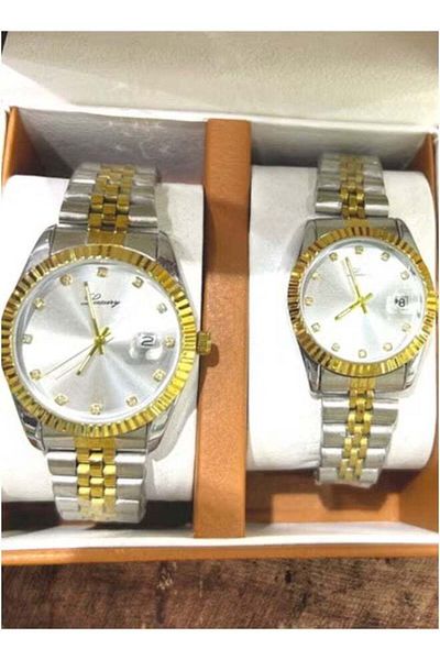Generic High-quality waterproof couple's watch set