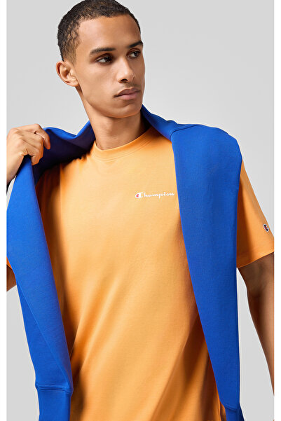 Champion تي شيرت Icons SS Tee Orange للرجال-220264-OS059