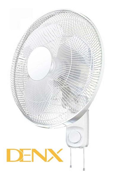denix Dinx Wall Fan, 16 inch, High-Performance Fan with Triple Speed Controls