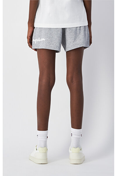 Champion Authentic Pants Shorts Gri Kadın Şort-117781-EM021