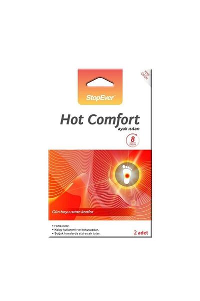 StopEver Hot Comfort Foot Warmer Pad 2 Li