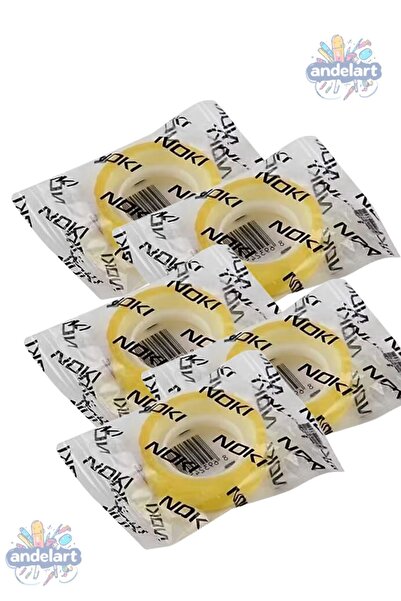 andelart Selobant Şeffaf 12mmx10m 5 Adet