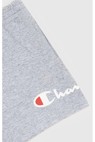 Champion Authentic Pants Shorts Gri Kadın Şort-117781-EM021