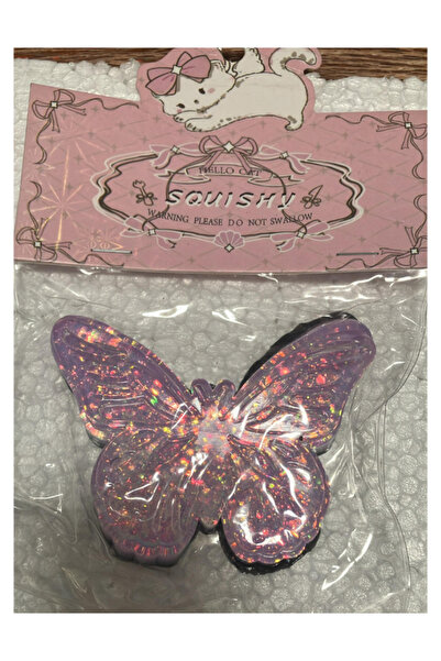 BalonKasaba Kelebek Sukuşi KARIŞIK RENK Yumoş Jel Stres Oyuncağı Kelebek Mode...