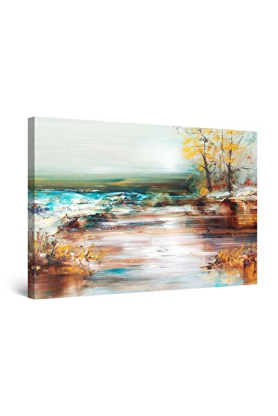startonight Tablou DualView Startonight Lac pictat, 90 cm x 60 cm