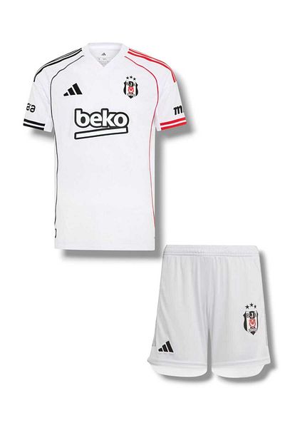 FOLKLORİST Beşiktas-Rafa - White 25/2026 New Season Children's Fan Football Jersey Set of 2