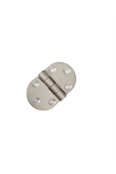 Nobel MENTESĂ OVALĂ ALUMINIU 4 CM 40 X 68 X 3,3 MM / 10 BUC.