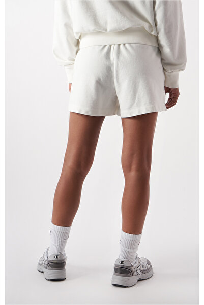 Champion Mineral Dye Shorts White Women's Shorts -117726-Ww048