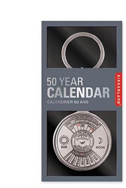 Kikkerland Anahtarlık 50 Yıllık Takvim 2015-2064