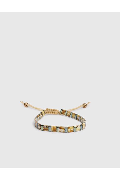 İLVİ Pelda Beige Men's Bracelet