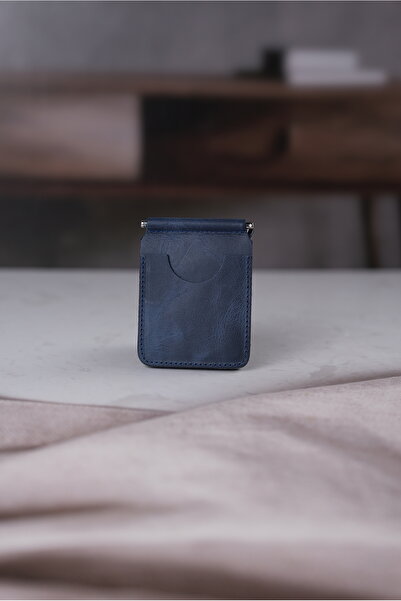 OZİA Para Klipsli Cüzdan - El Yapımı Hakiki Kaliteli Deri - Uzun Ömürlü Şık Tasarım