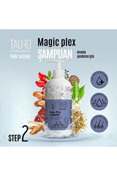Tauro Proline Pure Nature Magic Plex Onarıcı Şampuan 400 ML