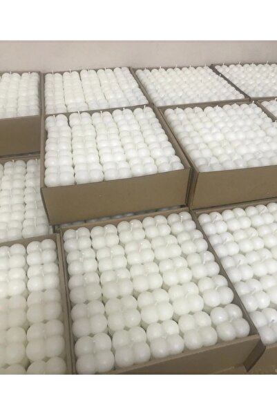 Safiyaa 50 Adet Özel Mini Bubble Mum Davet Nikah Söz Nişan Kına Hediyeliği Mi...