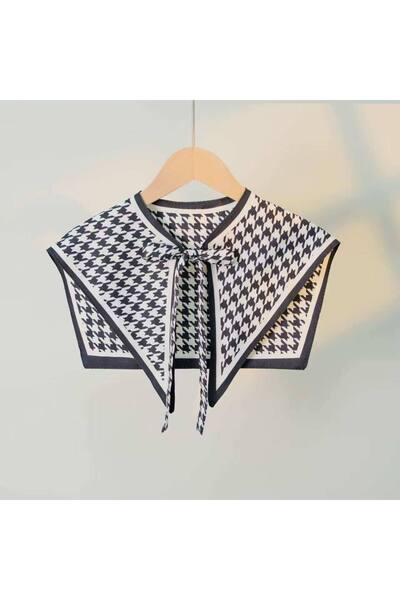 MODAGK Imported Vintage Shawl Collar Scarf - Collar